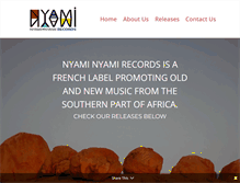 Tablet Screenshot of nyaminyamirecords.com
